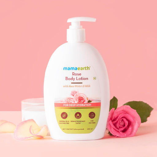Mama Earth Rose Body Lotion 400ml