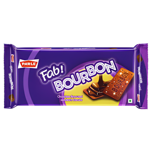Parle Fab Bourbon Chocolate sandwich Biscuits 500gm