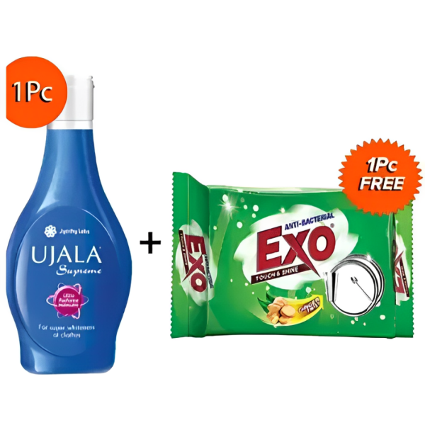 Ujala Supreme 75ml + Exo Bar 5/- Free