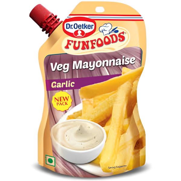 Dr. Oetker FUNFOODS Veg Mayonnaise Garlic 100gm