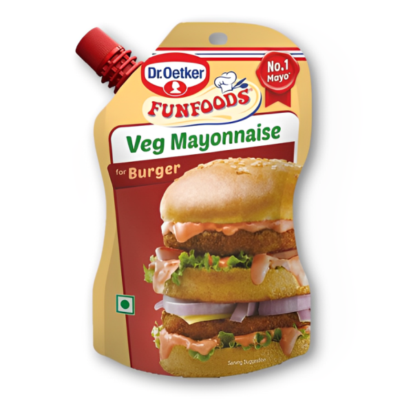 Dr. Oetker FUNFOODS Veg Mayonnaise For Burger 100gm