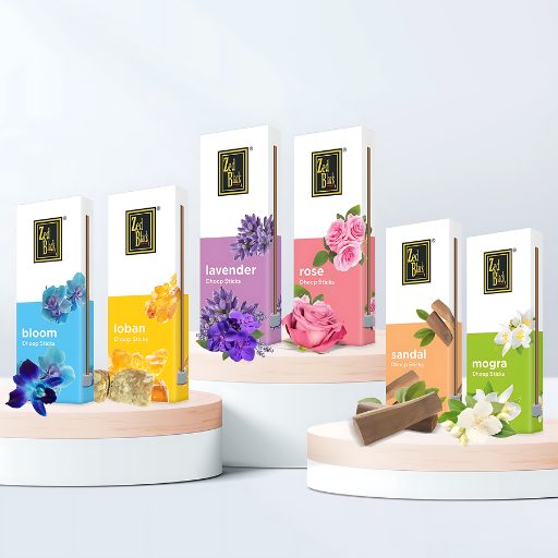 Zed Black White Dhoop Sticks 10N