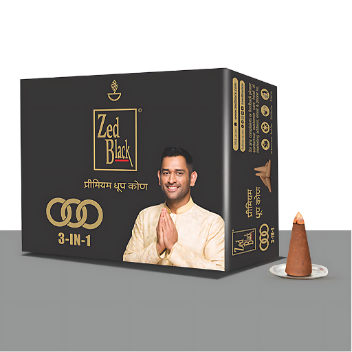 Zed Black Premium Incense Cone 16gm