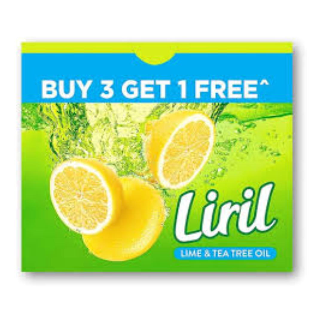 Liril Lime (3+1)X125g= 500gm