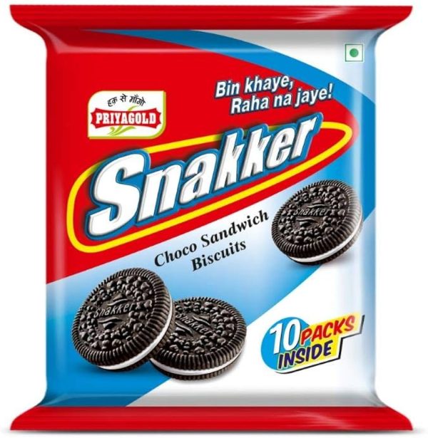 Priyagold Snakker Crème Biscuits 500gm
